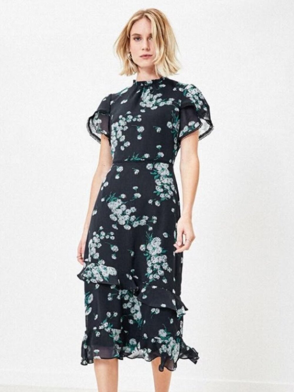 Oasis Floral Formal Dress